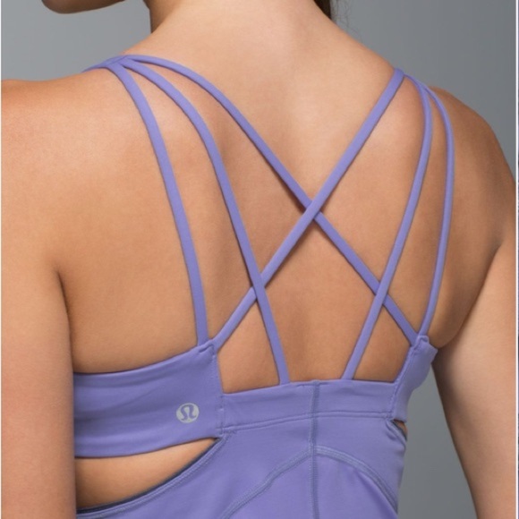 LULULEMON Periwinkle Exquisite Tank Top Size 6 - Picture 2 of 11